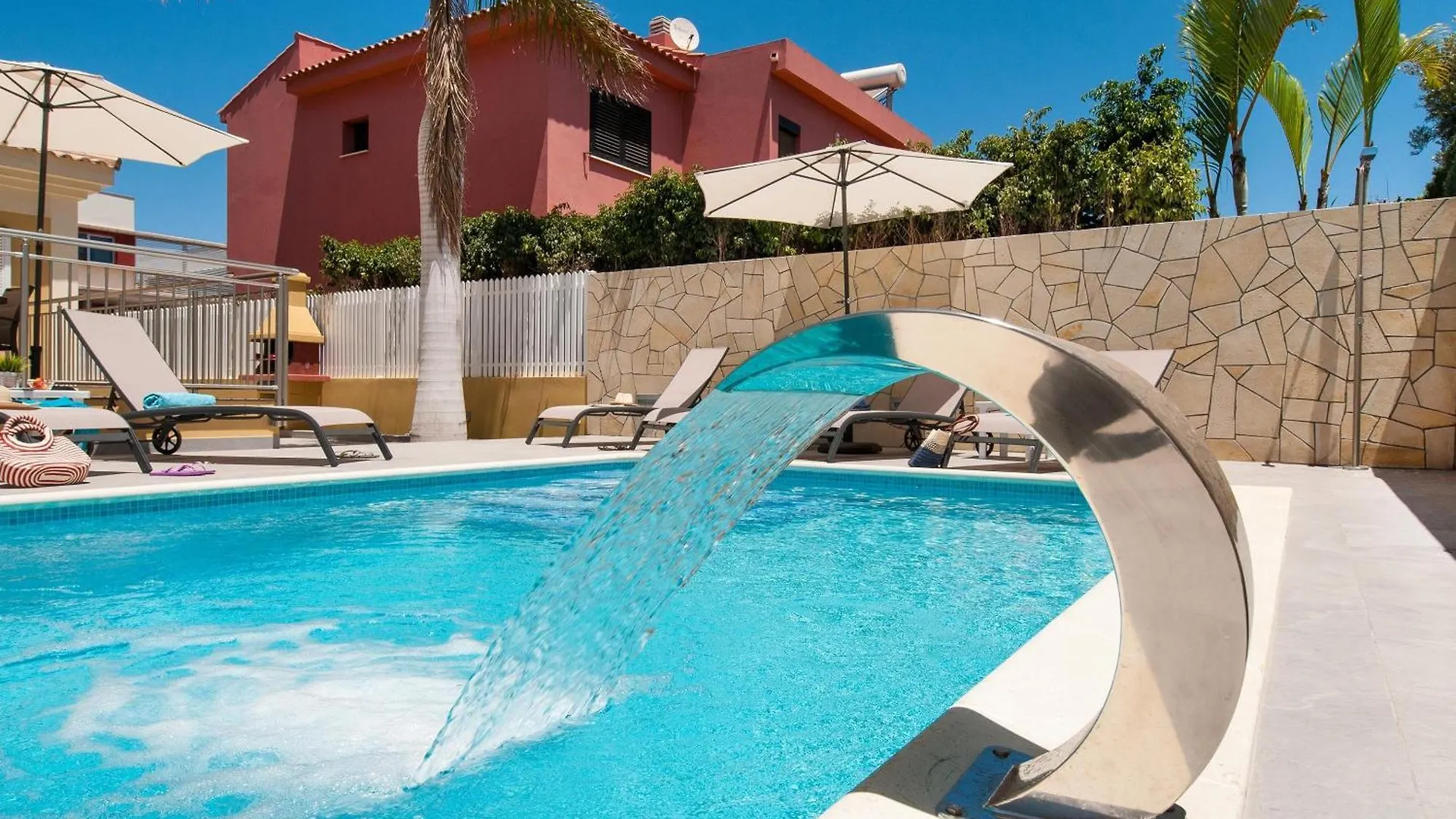 Villa Encantadora Private Outdoor Heatable Pool Bbq Facilities Shaded Outdoor Dining Area Sonnenland Gran Canaria Las Palmas